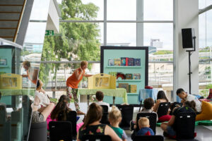 Jenni Cargill-Strong tells stories at GOMA 2023
